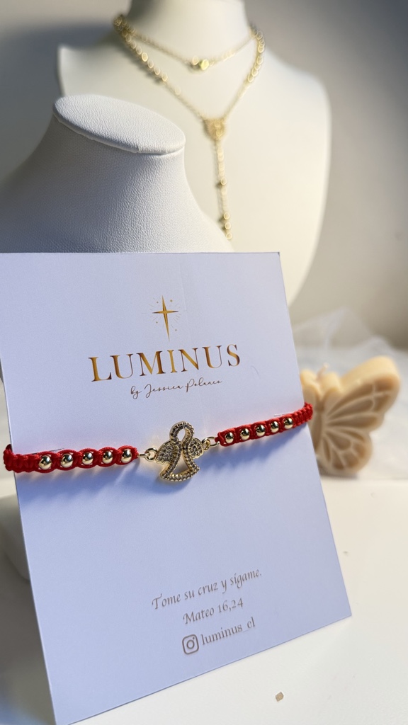 Pulsera Tejida Angel