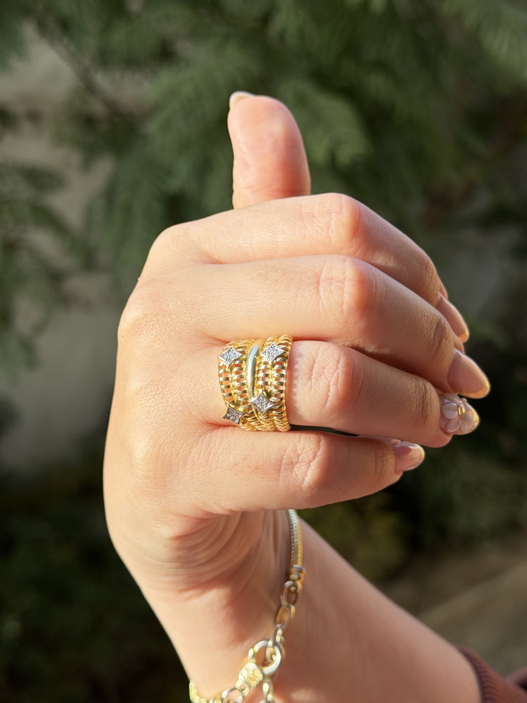 Anillo Destellos de Luz