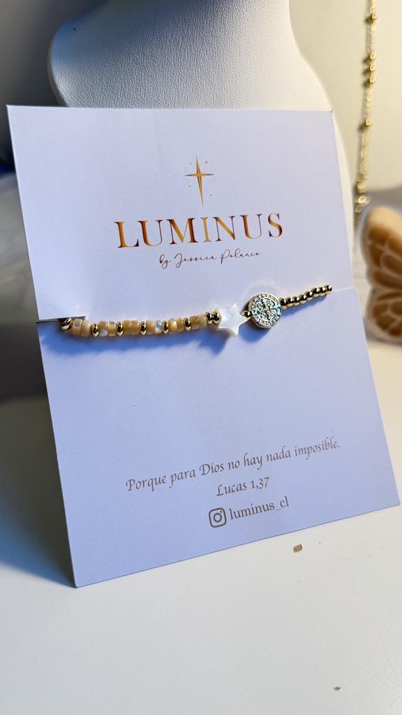 Pulsera Tejida San Benito Abad