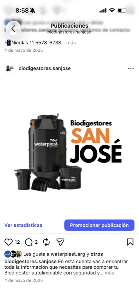 Biodigestores San José