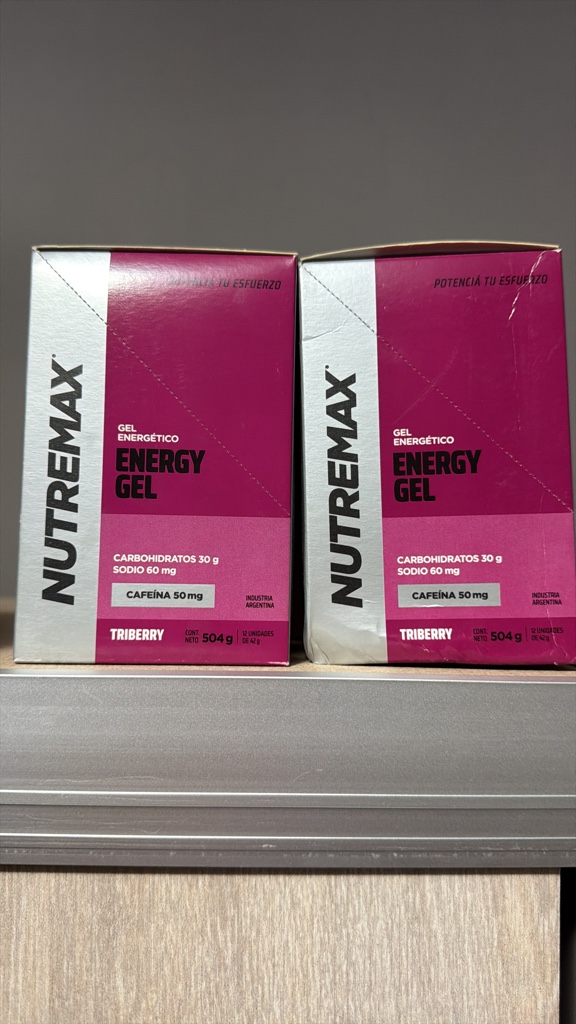 Nutrex Energy Gel Triberry x2