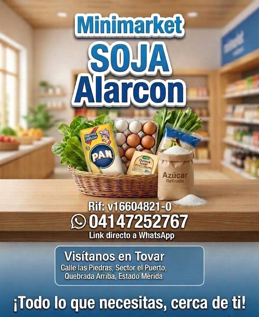 Minimarket Soja Alarcon Carrizal