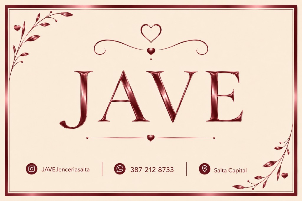 JAVE lencería