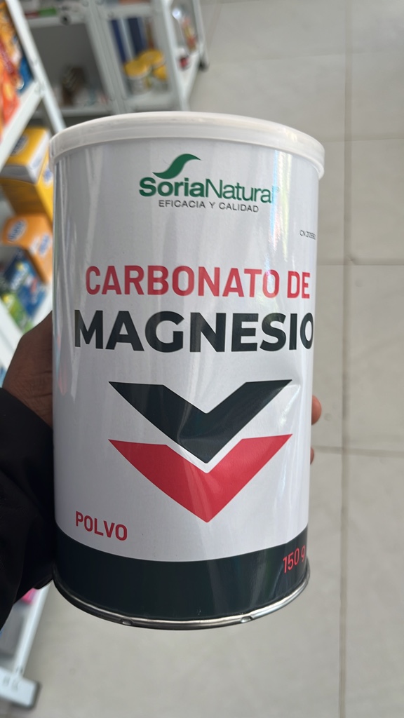 Carbonato de Magnesio SoriaNatura Polvo 150 g
