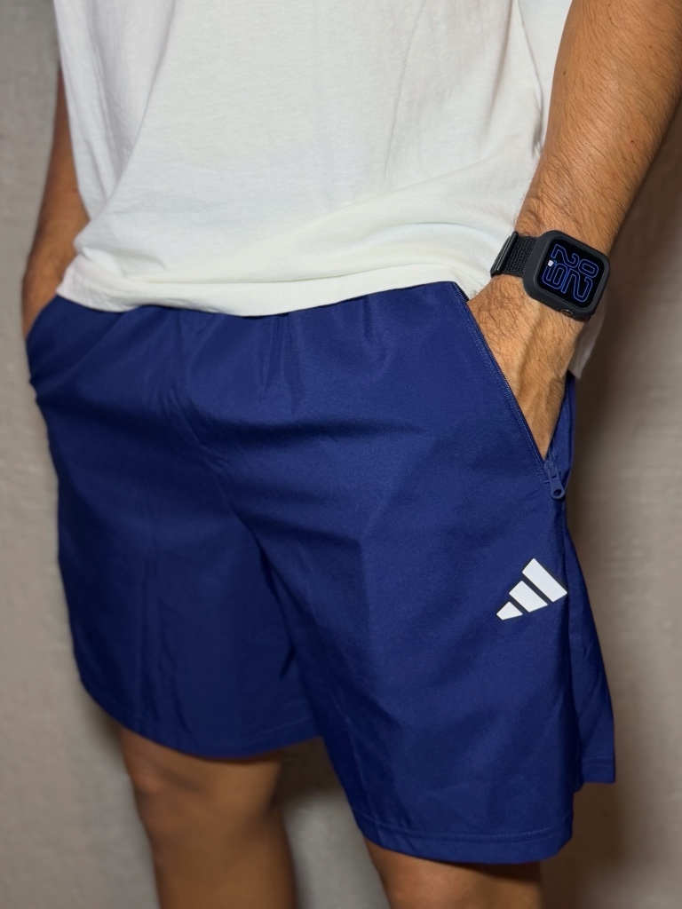 Short deportivo Adidas azul