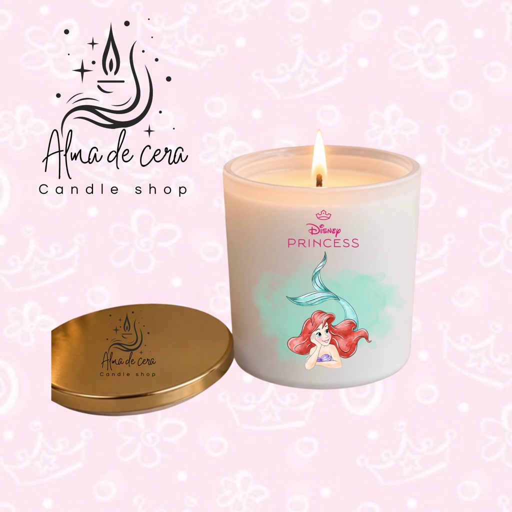 Vela aromática Disney Princess Ariel