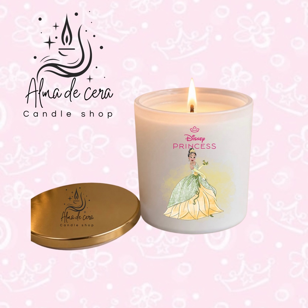 Vela aromática Disney Princess Tiana