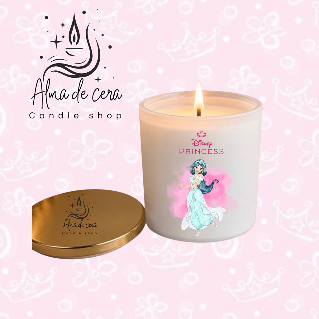 Vela aromática Disney Princess Jazmín