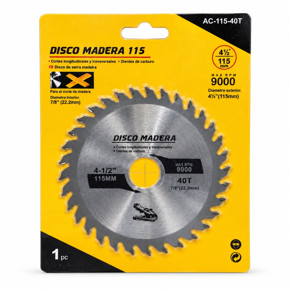 DISCO MADERA M/C