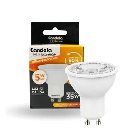 DISTROICA LED 5W LUZ CALIDA
