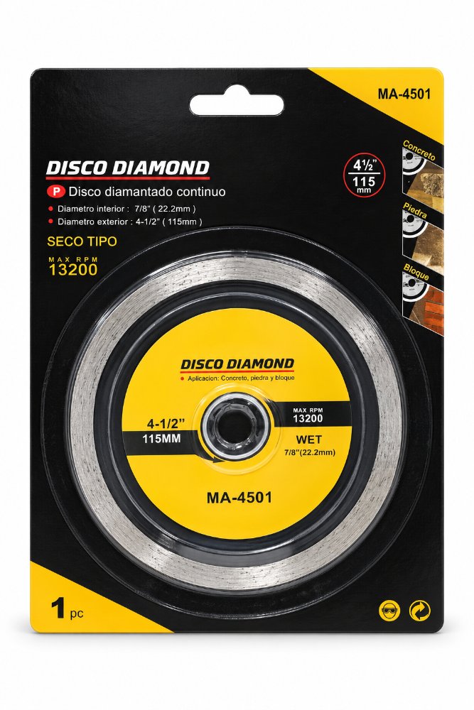 DISCO DIAMANTADO M/C