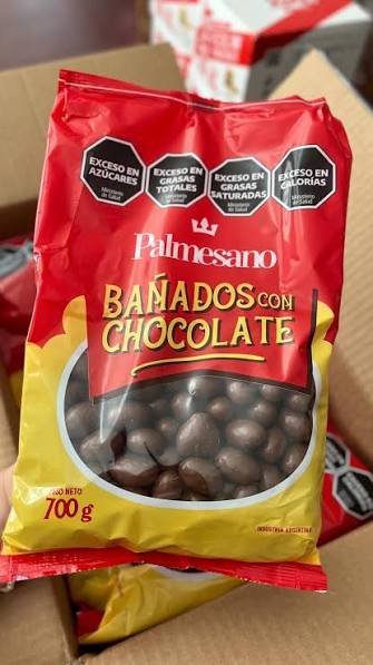 Almendras con chocolate negro Palmesano x 700gr