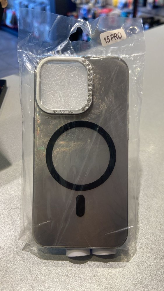 FUNDA MAGSAFE PERLADA IPHONE 15PRO