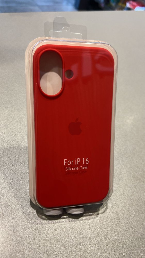 FUNDA DE SILICONA PARA IPHONE 16
