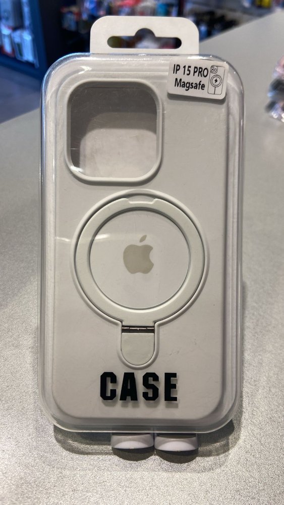 MAGSAFE SILICON CON ANILLO IPHONE 15PRO
