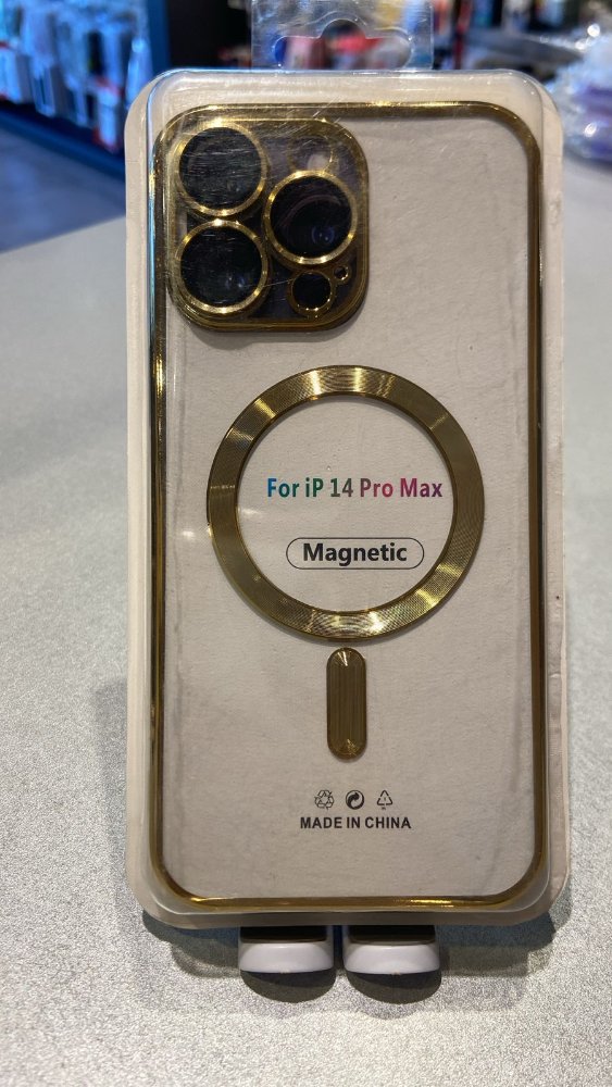 MAGSAFE CASE METALIZADA IPHONE 14PROMAX