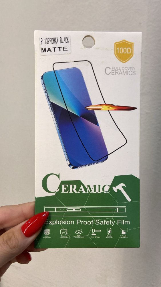 Templado 9D Mate 13 PRO MAX