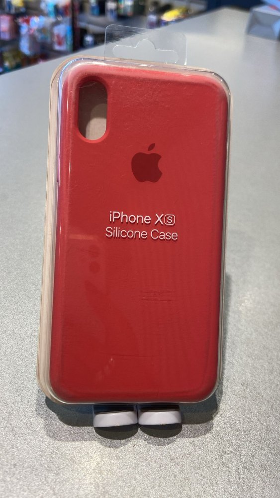 FUNDA DE SILICONA PARA IPHONE XS