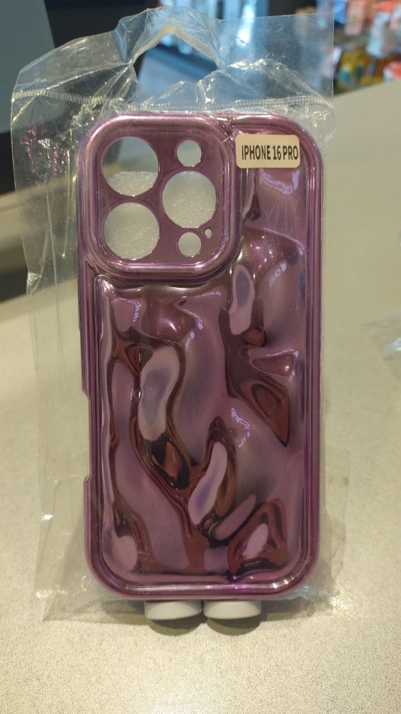 FUNDA CROMO IPHONE 16PRO