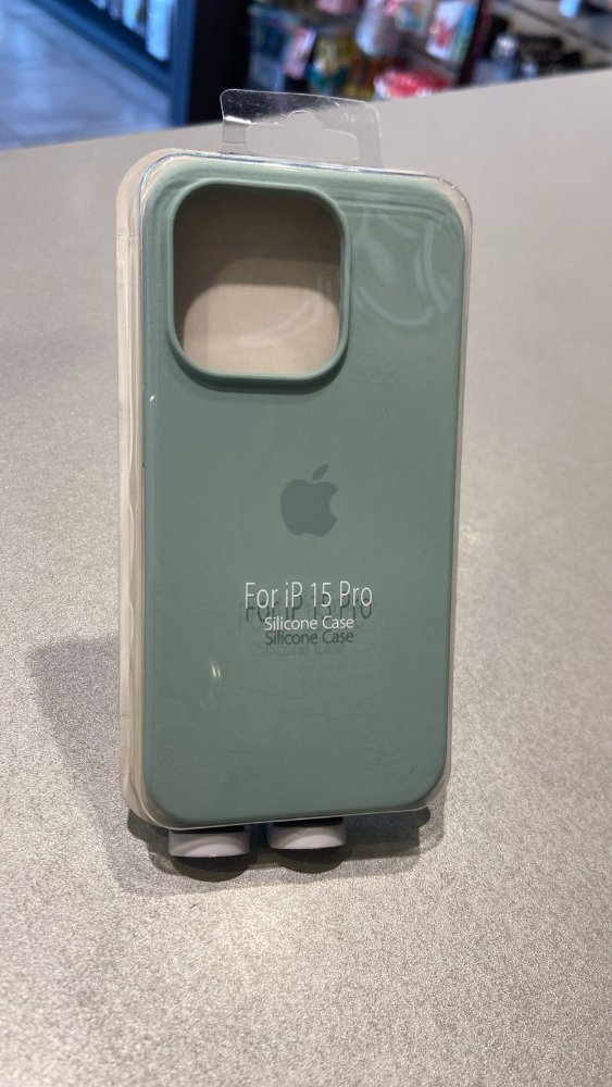 FUNDA DE SILICONA PARA IPHONE 15PRO