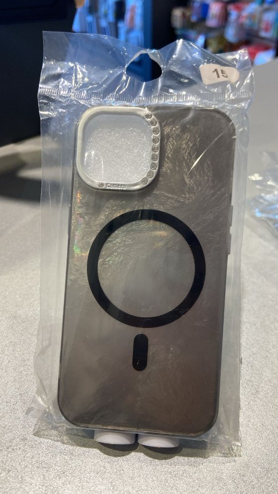 FUNDA MAGSAFE PERLADA IPHONE 15