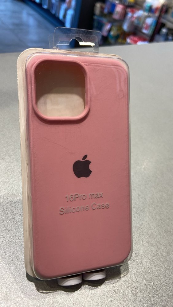 FUNDA DE SILICONA PARA IPHONE 16PROMAX