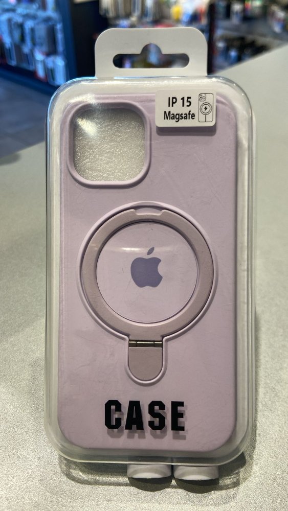 MAGSAFE SILICON CON ANILLO IPHONE 15