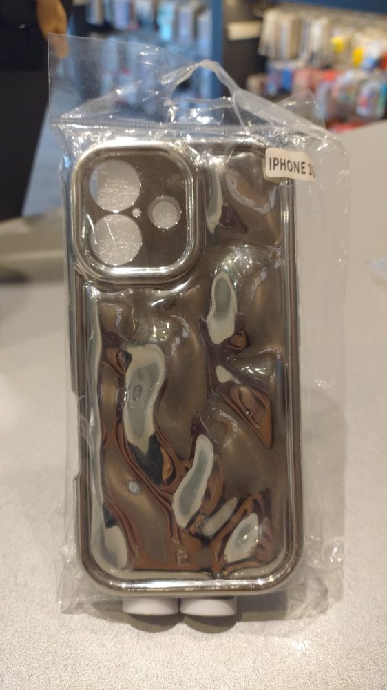 FUNDA CROMO IPHONE 16
