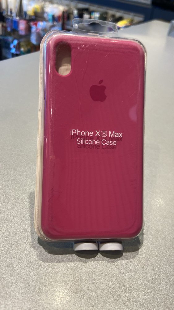 FUNDA DE SILICONA PARA IPHONE XS MAX