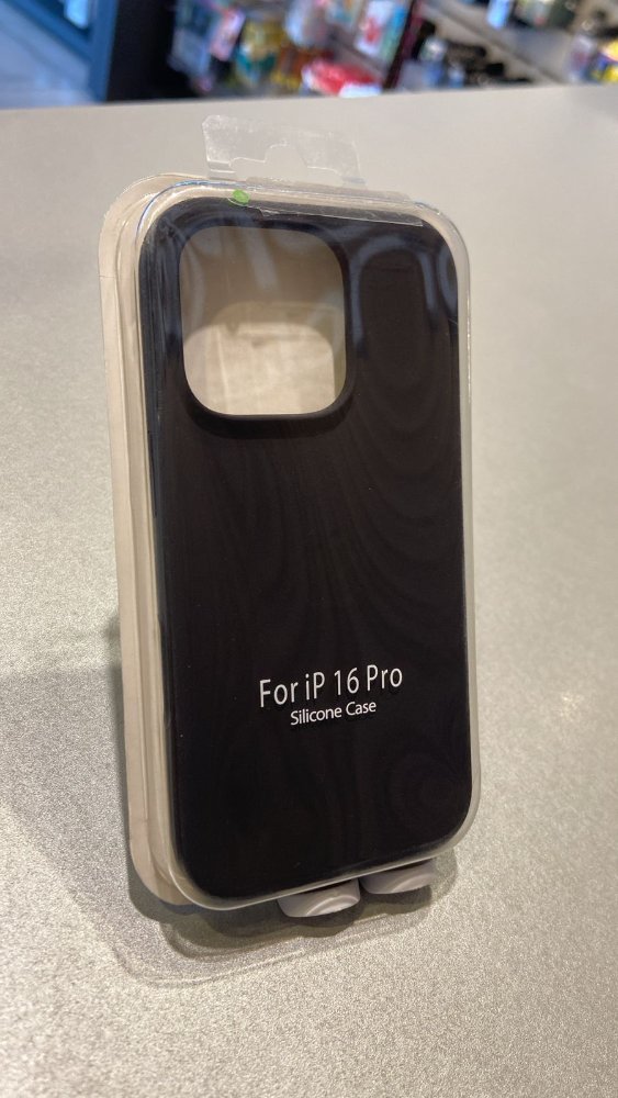 FUNDA DE SILICONA PARA IPHONE 16PRO