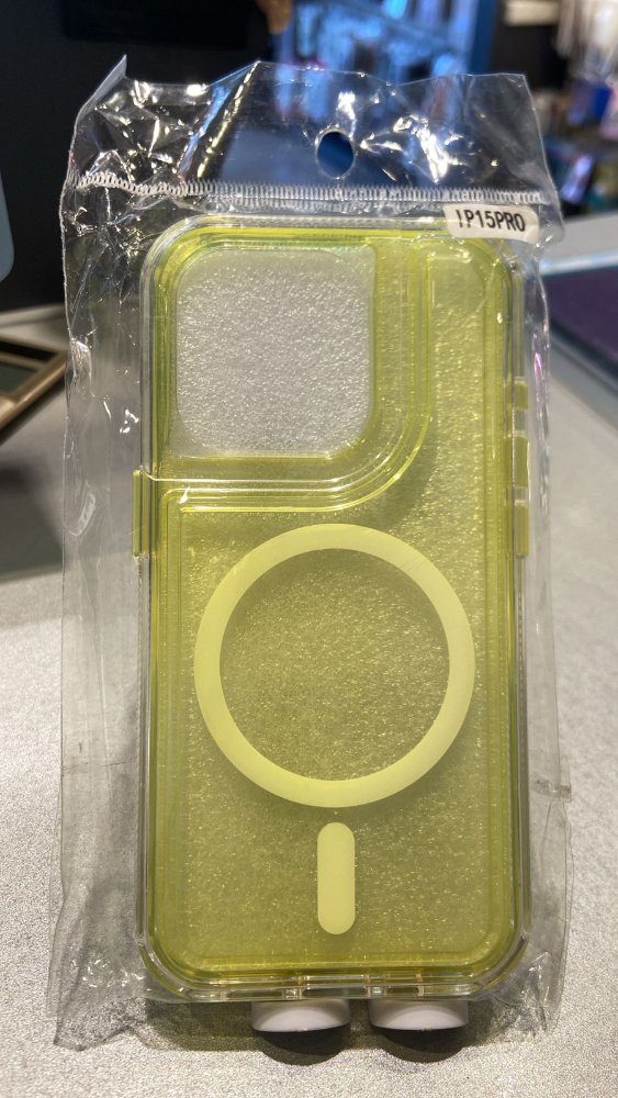 FUNDA MAGSAFE DOBLE REFUERZO 15PRO