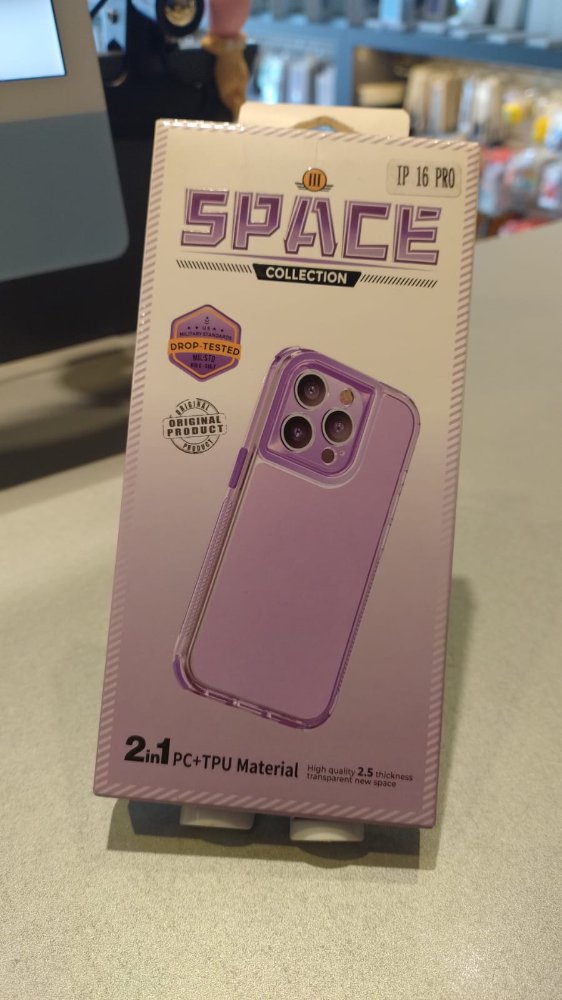 FUNDA SPACE COLOR IPHONE 16PRO