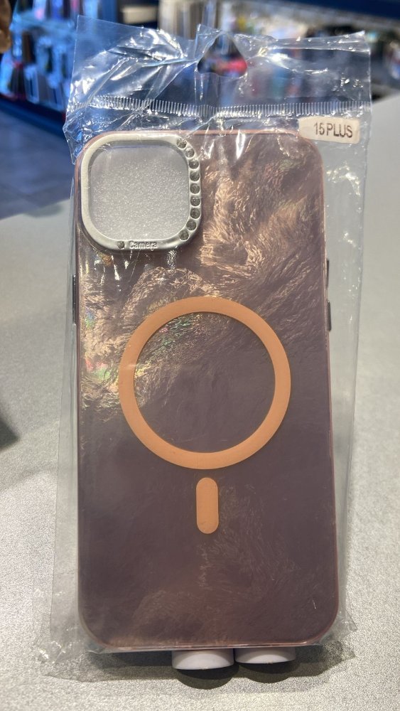 FUNDA MAGSAFE PERLADA IPHONE 15PLUS
