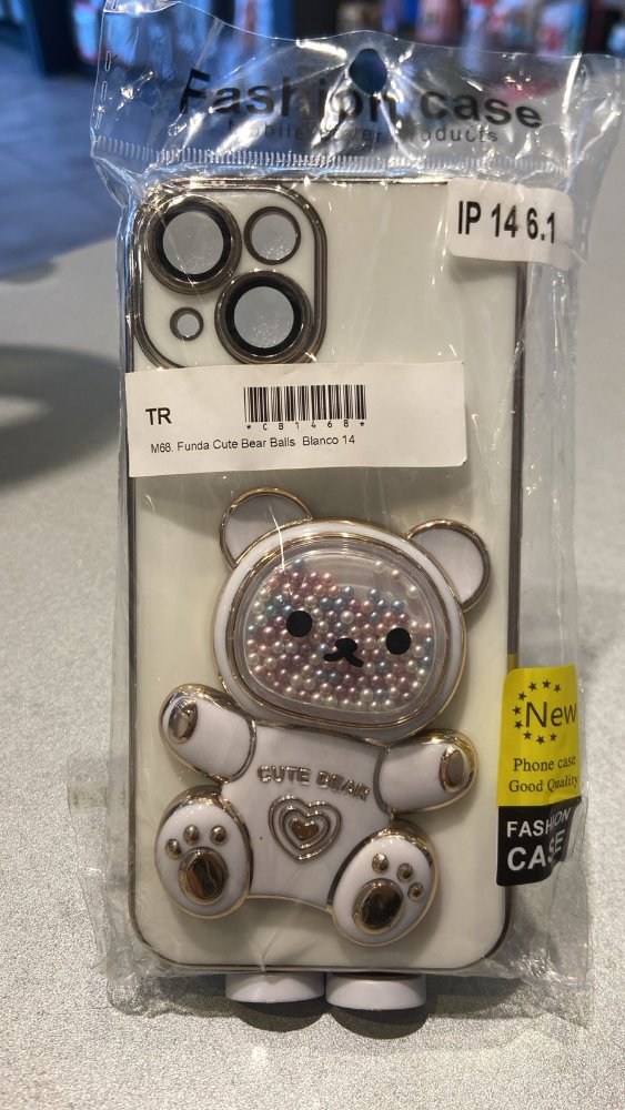 FUNDA OSITO PARA IPHONE 14