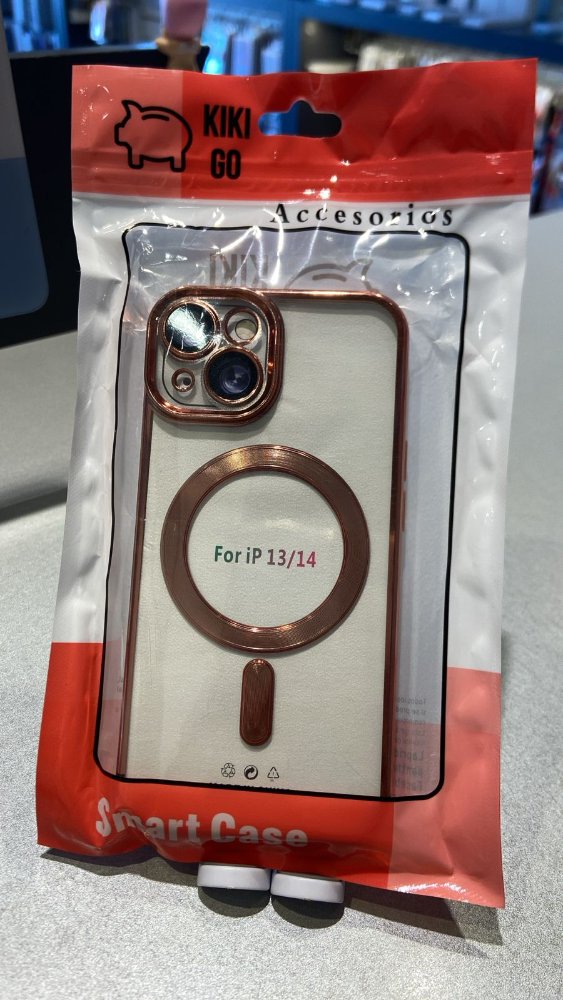 MAGSAFE CASE METALIZADA IPHONE 13/14