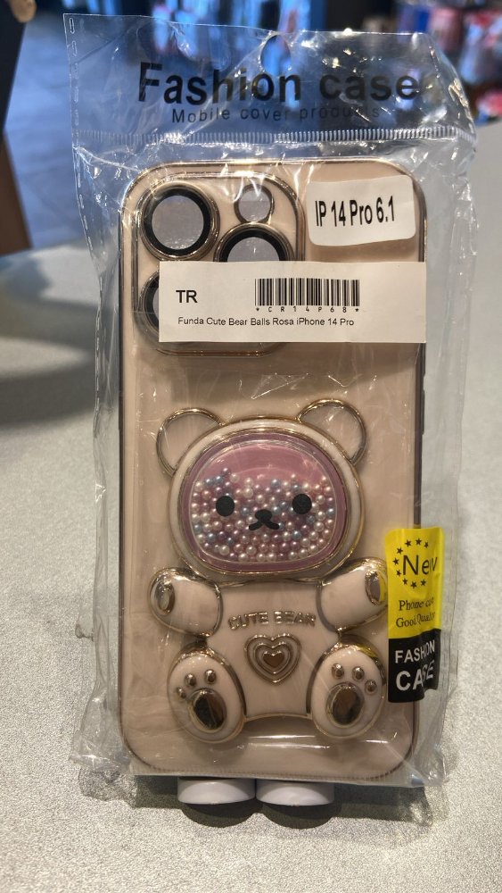 FUNDA OSITO PARA IPHONE 14PRO