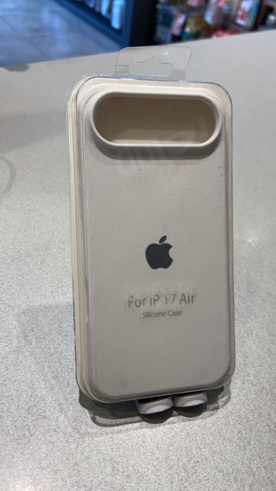 FUNDA DE SILICONA PARA IPHONE 17AIR