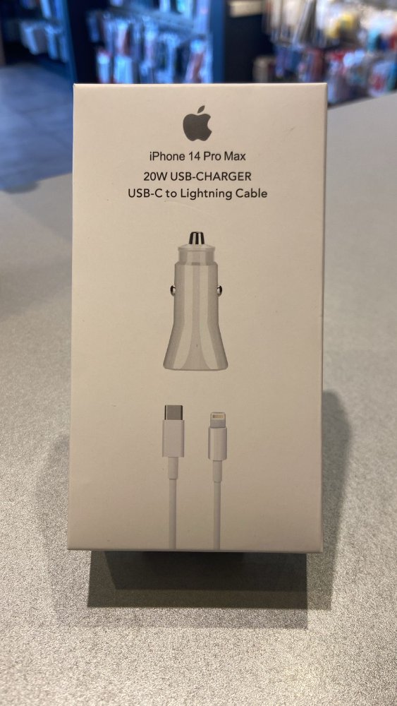 CARGADOR PARA AUTO DE 20W