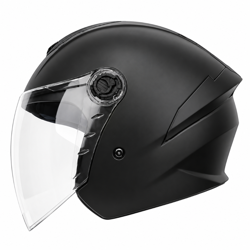 CASCO ML - NEGRO MATE
