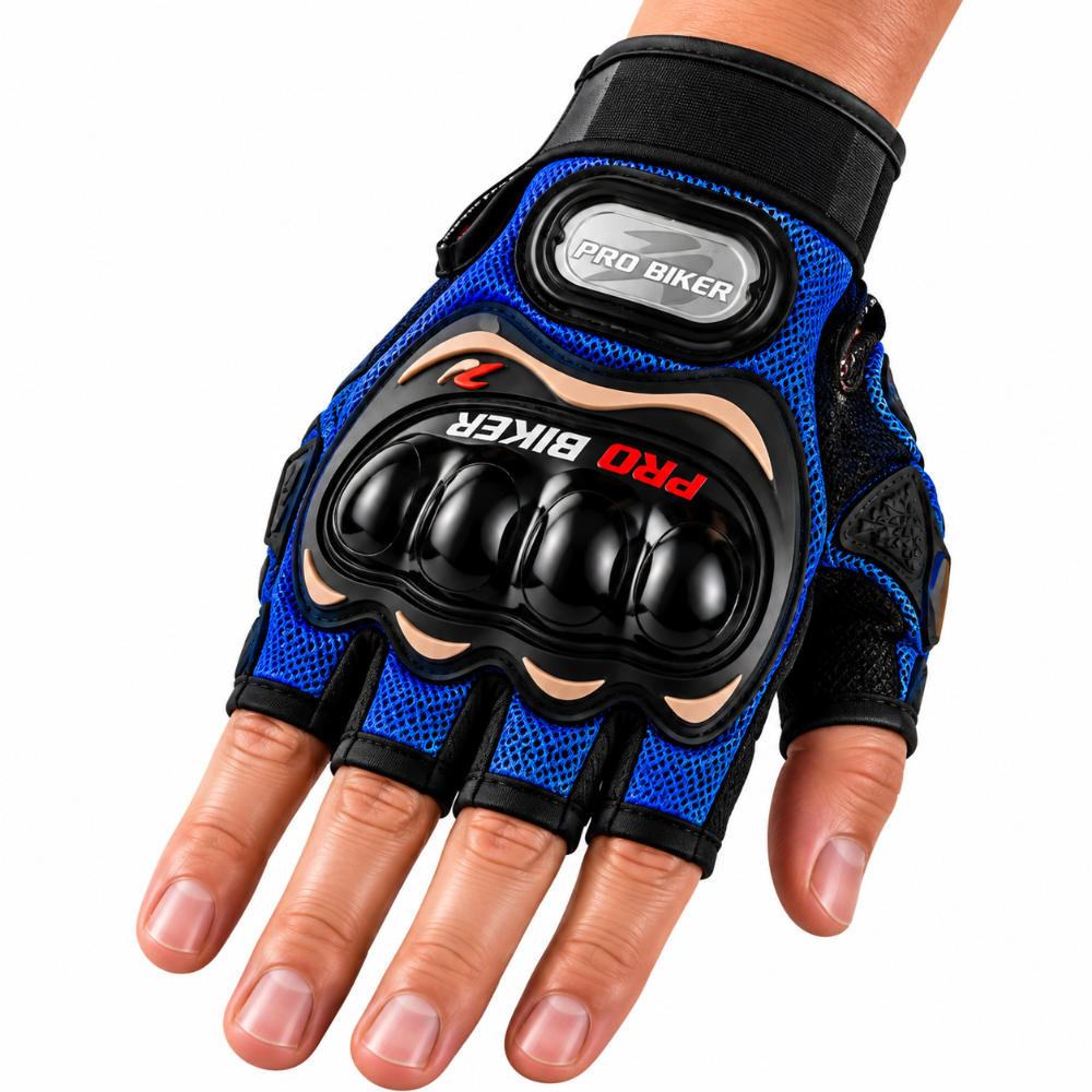 GUANTES M. CORTA - AZUL