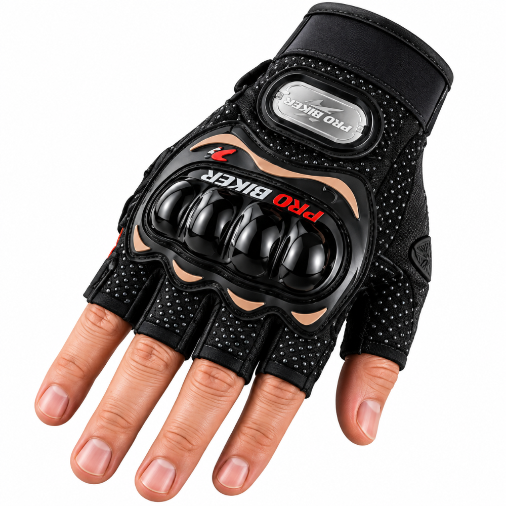 GUANTES M.CORTA NEGRO