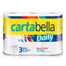 carta bella rollo cocina