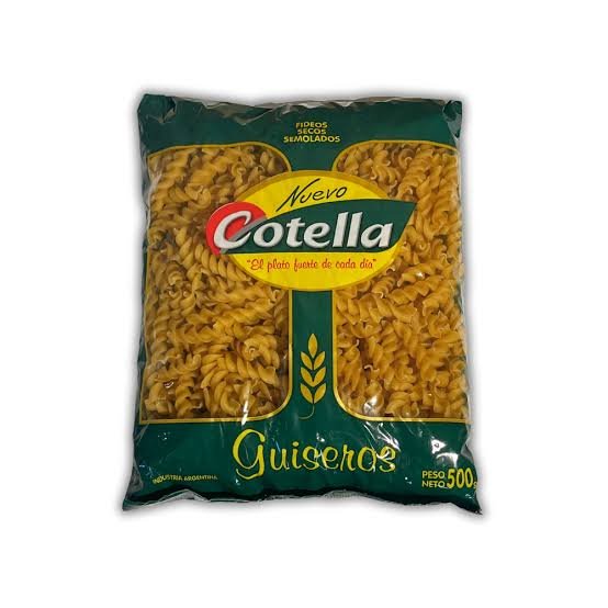 fideo tirabuzon cotella