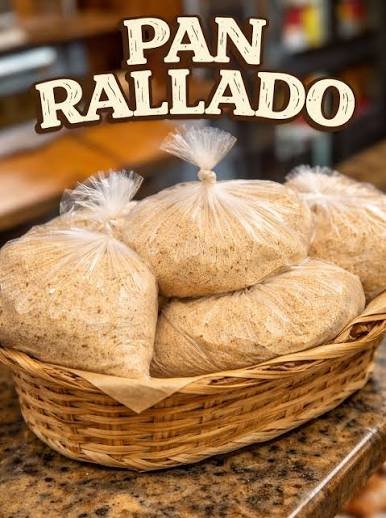 Pan rallado suelto