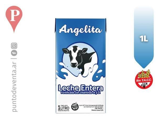 leche  entera angelita
