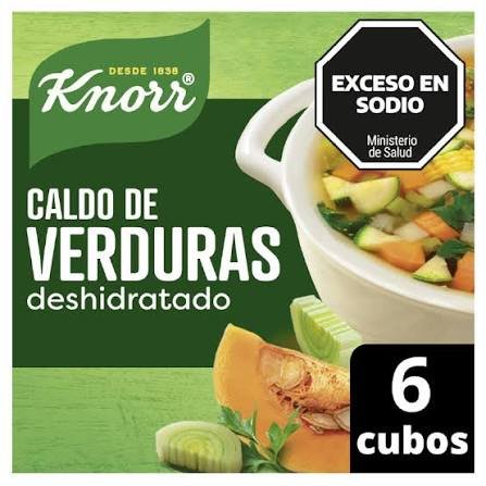 Caldo de verdura caja