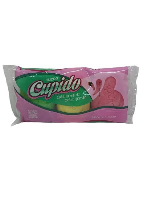 jabon cupido 3 colores