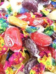 Caramelo gajos frutales