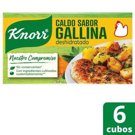 Caldo de gallina caja
