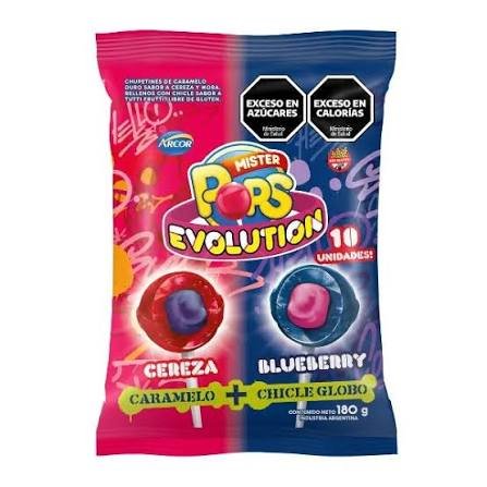 Chupetin con chicle